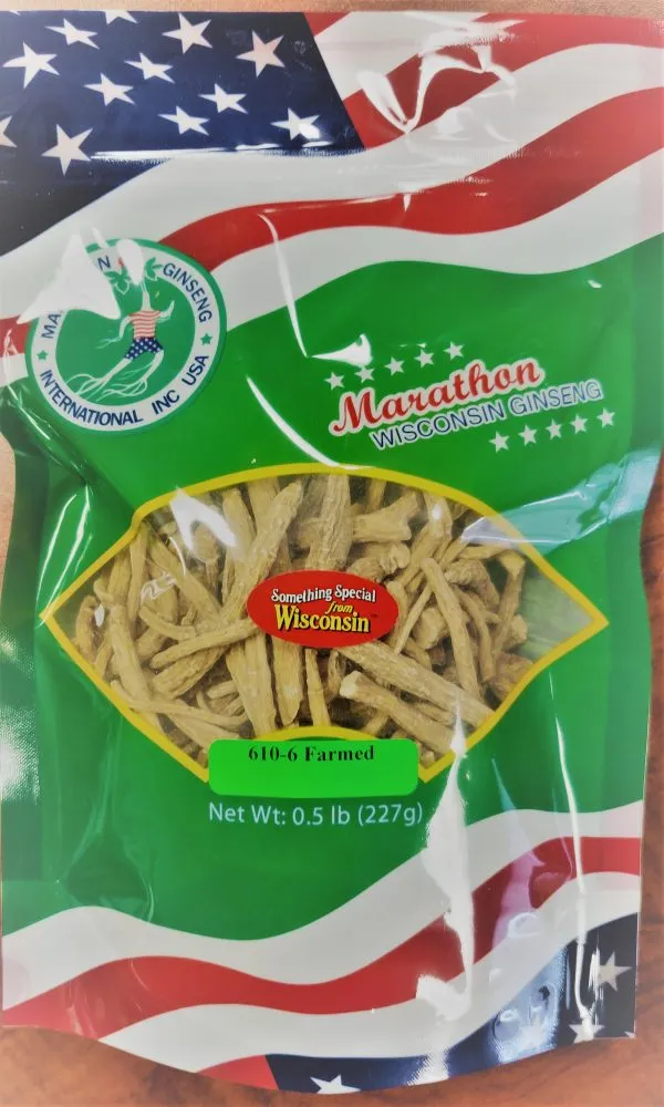 610 – 3/5/6 Year Cultivated Ginseng Prongs – 0.5lb